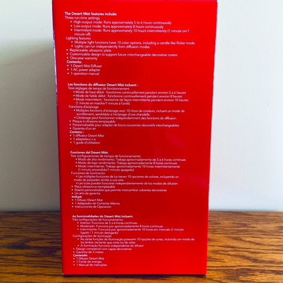 Young Living Desert Mist Diffuser-NWT - Picture 6 of 7